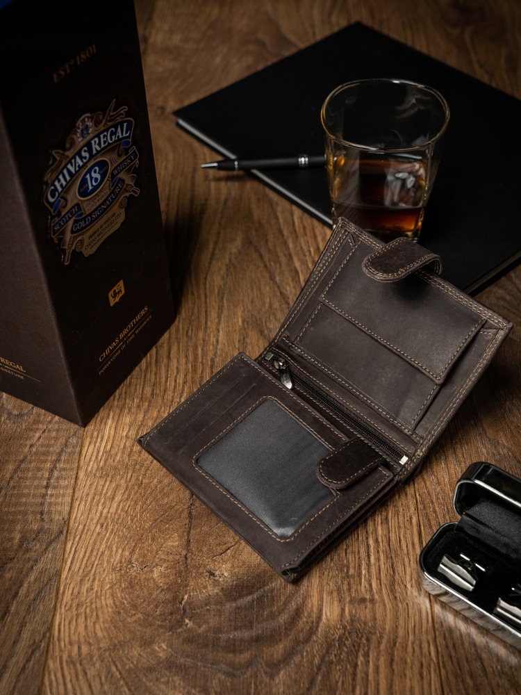Гаманець чоловічий Buffalo Wild N4L-B-MHU BROWN Гаманець чоловічий Buffalo Wild N4L-B-MHU BROWN